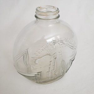 Vintage Antique 1933 Worlds Fair Century Of Progress Bottle-Excellent